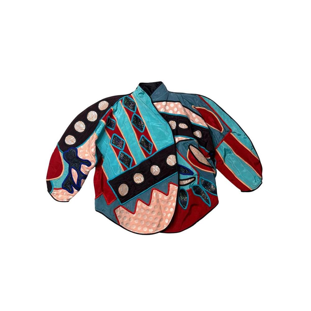 Vintage Judith Roberts La Coleccion Patchwork Jacket